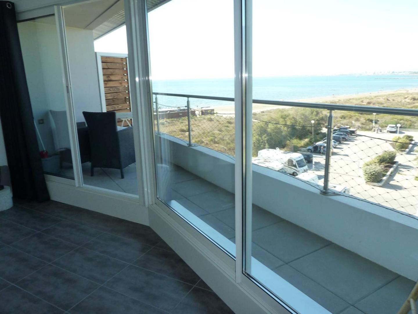 As14629 - P2 Mezzanine Avec Vue Mer Laterale, Dans Une Residence Sur Plage Avec Parking Prive Le Grau-du-Roi Exteriér fotografie